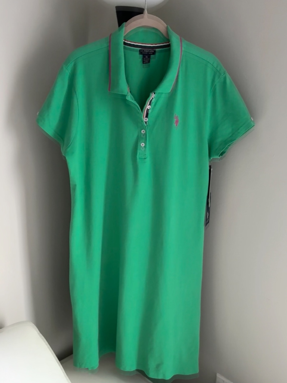 Women’s polo dress Golf ,Tennis Sz XL
Teal green